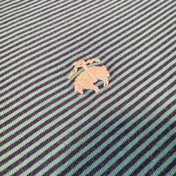 Brooks Brothers Performance Polo Shirt Mens Large Green Cotton Original Fit - Picture 3 of 7